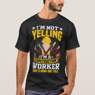 Jag skriker inte Lusnybyggarbetares offert Ve T Shirt