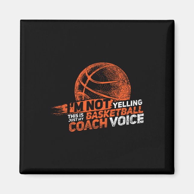 Jag skriker inte Sketll Coach Röst - Sketll Coachi Magnet (Framsidan)
