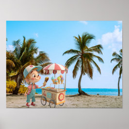 Jag skriker kon poster