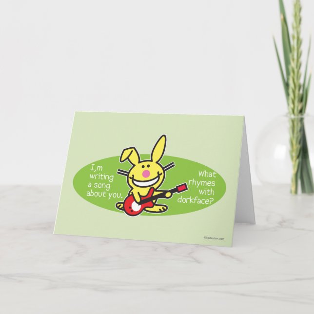 Jag skriver A Sång Helgkort (Framsida)