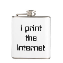 Jag skriver ut Internet Fickplunta