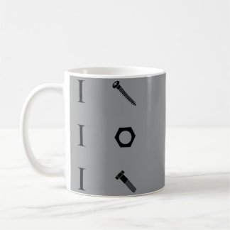 Jag skruvar jag jag bult rolig trendig meme-citat kaffemugg