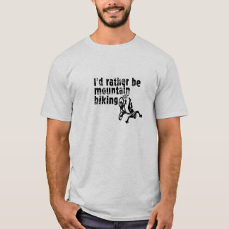 Jag skulle är ganska att cykla för berg tee shirt
