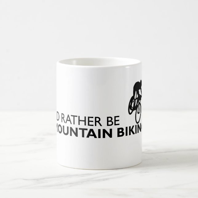 Jag skulle är ganska berg som cyklar muggen kaffemugg (Center)
