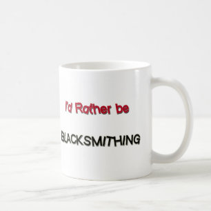 Jag skulle är ganska Blacksmithing Kaffemugg