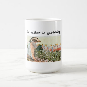 Jag skulle är ganska den trädgårdarbeteaste mug kaffemugg