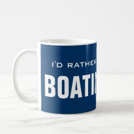 Jag skulle är ganska designen för motorboaten för kaffemugg