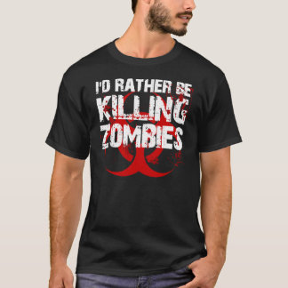 jag skulle är ganska dödande ZOMBIES T-shirt