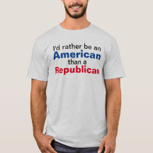 Jag skulle är ganska en amerikan än en republikan