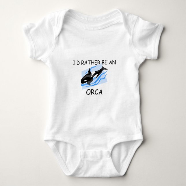 Jag skulle är ganska en Orca Tröja (Framsida)