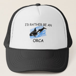 Jag skulle är ganska en Orca Truckerkeps