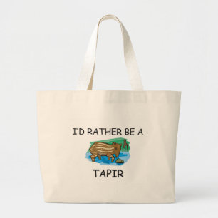 Jag skulle är ganska en Tapir Jumbo Tygkasse