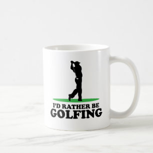 Jag skulle är ganska golfspelet kaffemugg