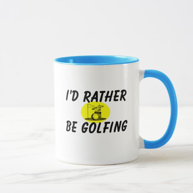 Jag skulle är ganska golfspelet mugg (Höger)