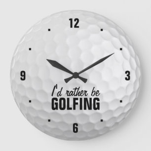 Jag skulle är ganska golfspelet stor klocka