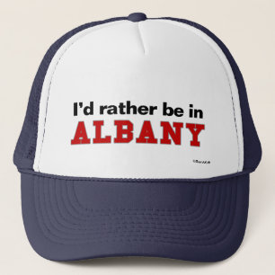 Jag skulle är ganska i Albany Truckerkeps