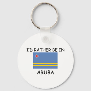 Jag skulle är ganska i Aruba Nyckelring