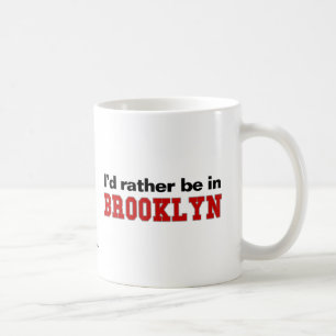Jag skulle är ganska i Brooklyn Kaffemugg