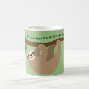Jag skulle är ganska i Costa Rica Kaffemugg