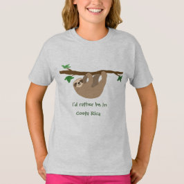 Jag skulle är ganska i Costa Rica, personlig T Shirt