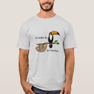 Jag skulle är ganska i Costa Rica, toucan och T Shirt