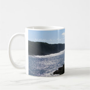 Jag skulle är ganska i den Newfoundland muggen Kaffemugg