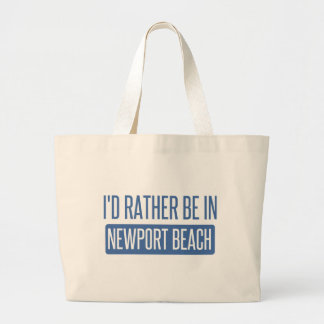 Jag skulle är ganska i den Newport stranden Jumbo Tygkasse