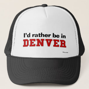 Jag skulle är ganska i Denver Truckerkeps