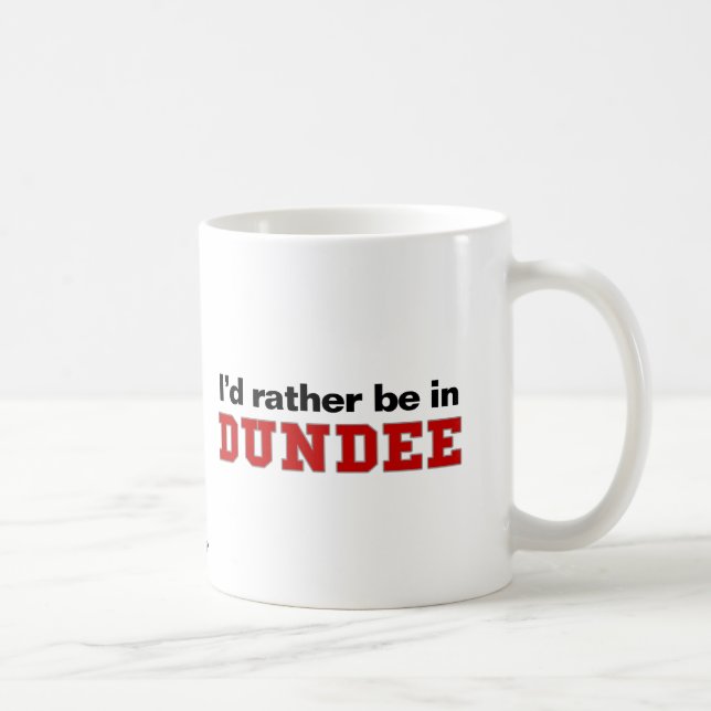 Jag skulle är ganska i Dundee Kaffemugg (Höger)