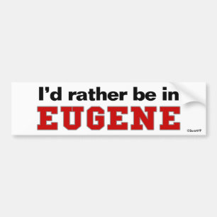 Jag skulle är ganska i Eugene Bildekal