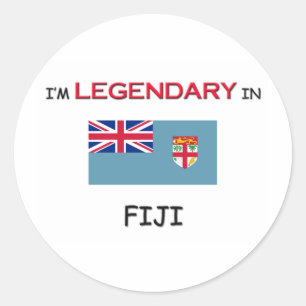 Jag skulle är ganska i FIJI Runt Klistermärke