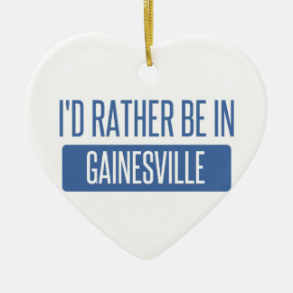 Jag skulle är ganska i Gainesville GA Julgransprydnad Keramik