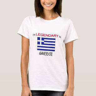 Jag skulle är ganska i GREKLAND Tee Shirt