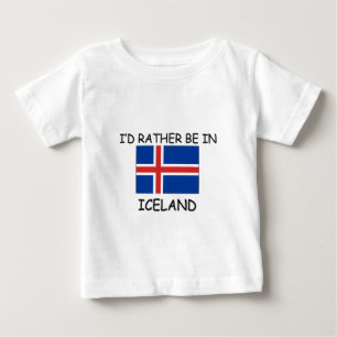 Jag skulle är ganska i island tee