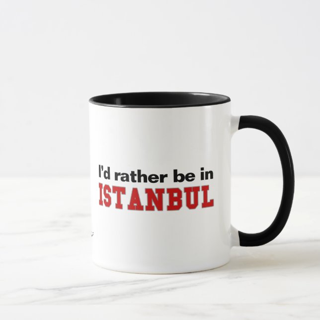 Jag skulle är ganska i Istanbul Mugg (Höger)