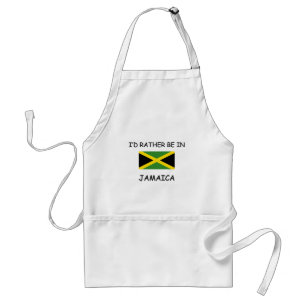 Jag skulle är ganska i Jamaica Förkläde