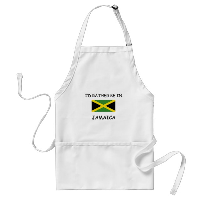 Jag skulle är ganska i Jamaica Förkläde (Framsidan)