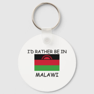 Jag skulle är ganska i Malawi Nyckelring