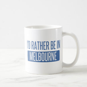 Jag skulle är ganska i Melbourne Kaffemugg