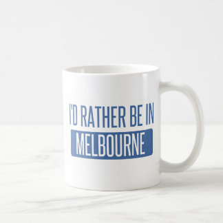 Jag skulle är ganska i Melbourne Kaffemugg