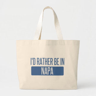 Jag skulle är ganska i Napa Jumbo Tygkasse