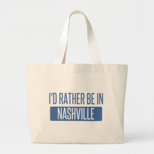 Jag skulle är ganska i Nashville Jumbo Tygkasse