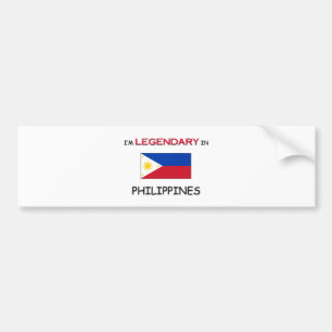 Jag skulle är ganska i PHILIPPINES Bildekal
