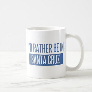 Jag skulle är ganska i Santa Cruz Kaffemugg