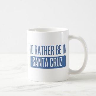 Jag skulle är ganska i Santa Cruz Kaffemugg