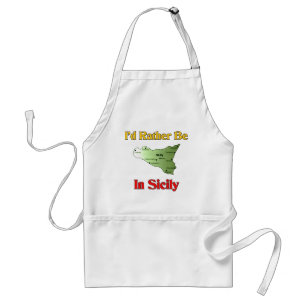 Jag skulle är ganska i Sicily. Förkläde