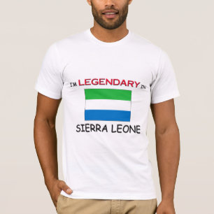 Jag skulle är ganska i SIERRA LEONE Tee