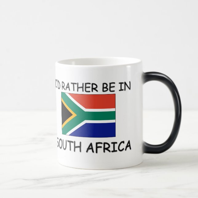 Jag skulle är ganska i Sydafrika Magisk Mugg (Höger)