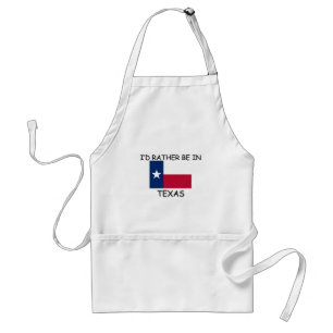 Jag skulle är ganska i Texas Förkläde