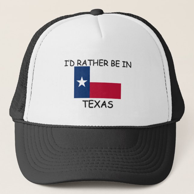 Jag skulle är ganska i Texas Keps (Framsida)